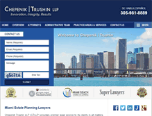 Tablet Screenshot of miamifloridaestateplanninglawyer.com